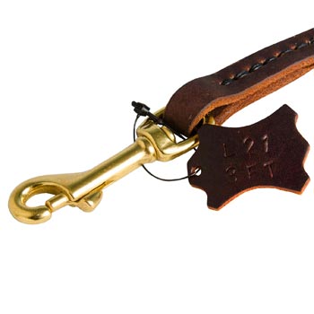 Rustproof Snap Hook for leather Amstaff Leash