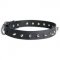 Amstaff Leather Collar Spiked 30 mm