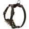 Durable Spiked Leather Puppy Amstaff Harness