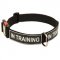 All Weather Nylon Amstaff Collar with ID Patches