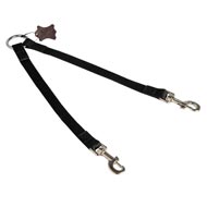 Nylon Amstaff Leash Coupler Stitched