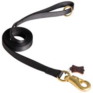 Any Weather Nylon Amstaff Leash for Walking, Tracking, Training