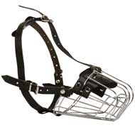 Wire Basket Amstaff Muzzle for Comfortable Walking and Training