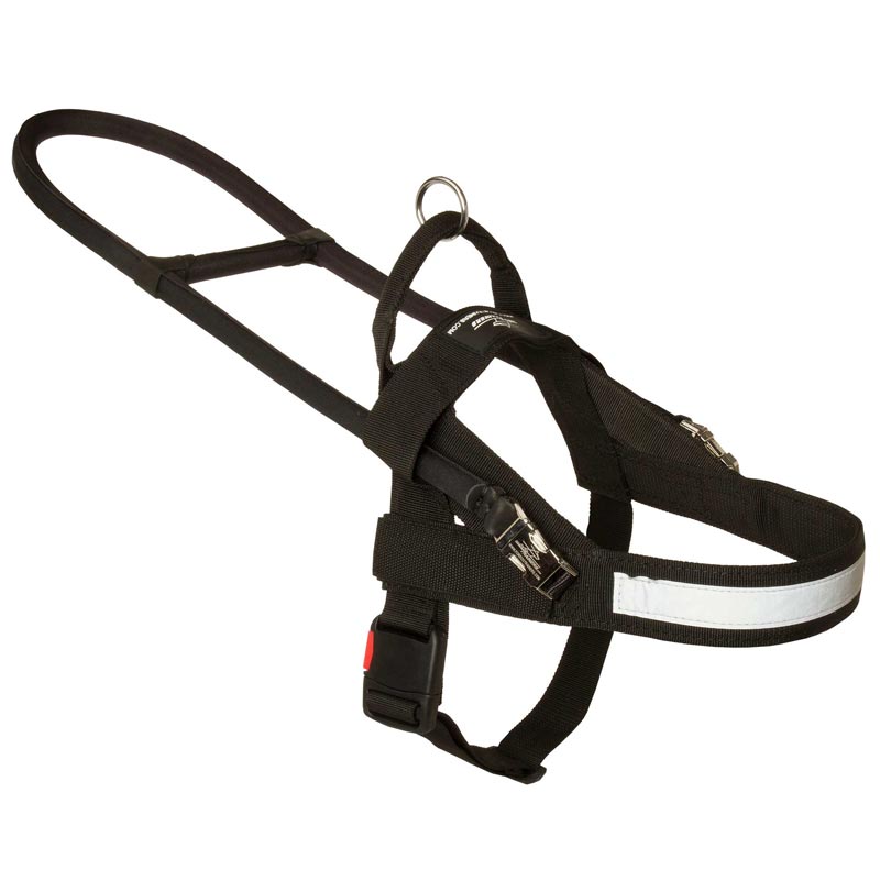 All Weather Nylon AmstaffHarness for Guide and Assistance