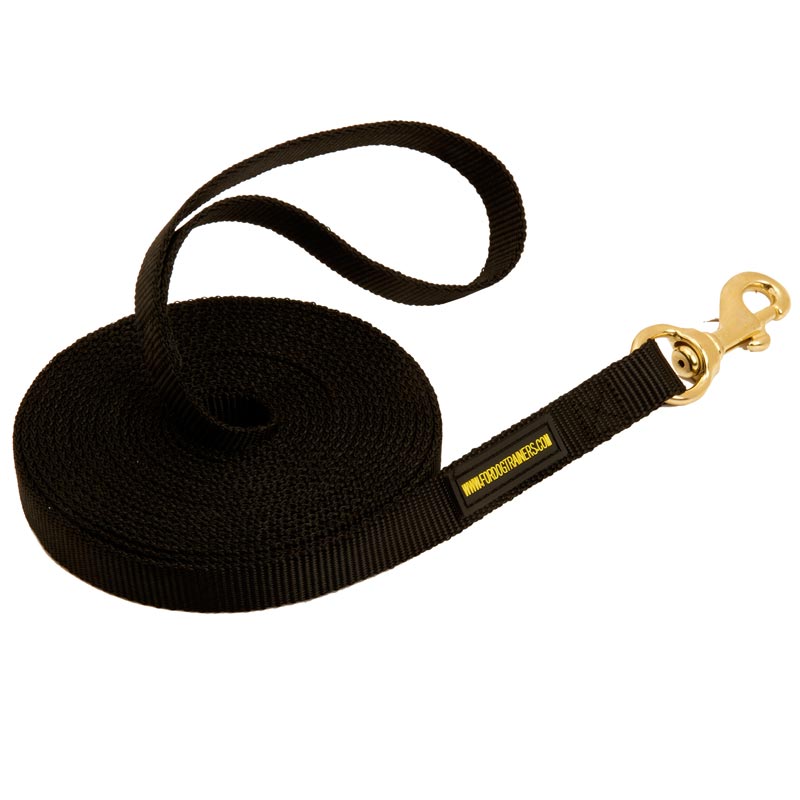 Nylon Amstaff Leash for Tracking and Training