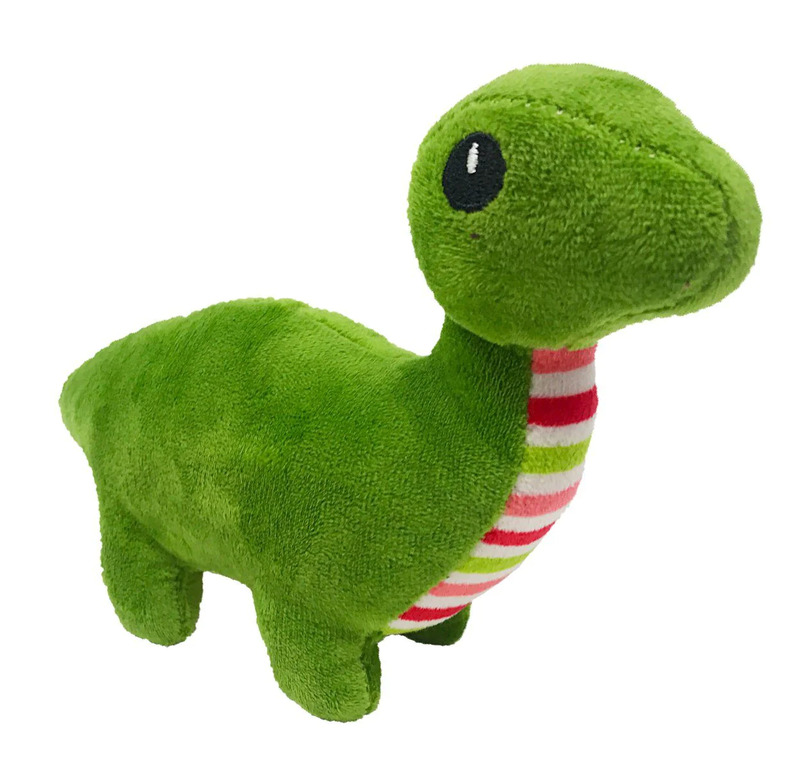 8" Dino Mini Dog Toy - Click Image to Close